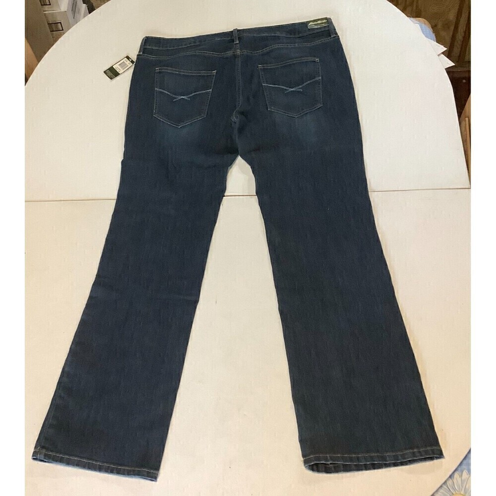 Women's Eddie Bauer Straight Leg Denim Jeans w/Tags Size 14 14/32 - Picture 4 of 7